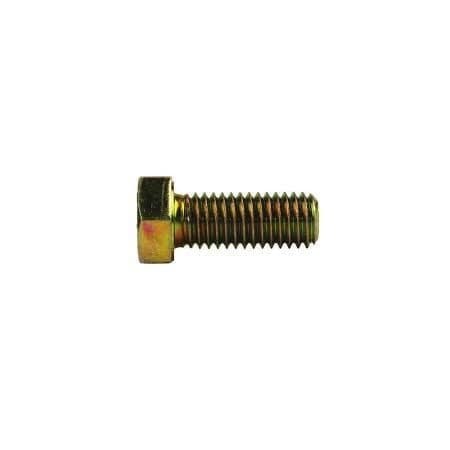 Newport Fasteners Grade 5, 7/8"-9 Hex Head Cap Screw, Zinc Yellow Steel, 2-3/4 in L, 60 PK 575713-60